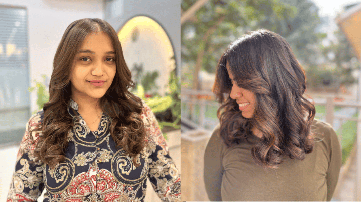 dark brown hair with caramel babylight