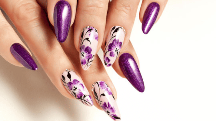 nail designs for a wedding